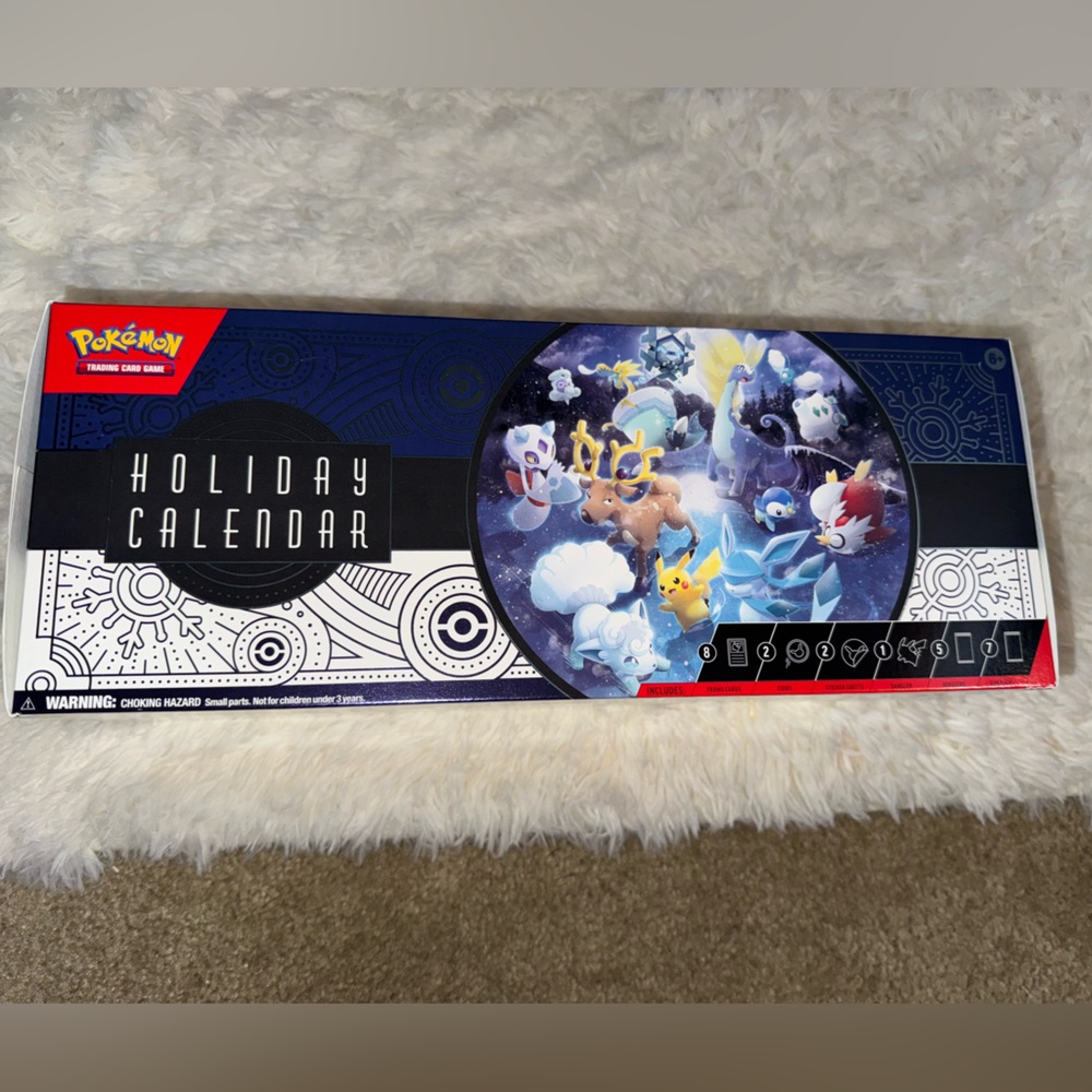 Pokémon Advent Calendar 2023 unopened TCG booster packs - collectors merch